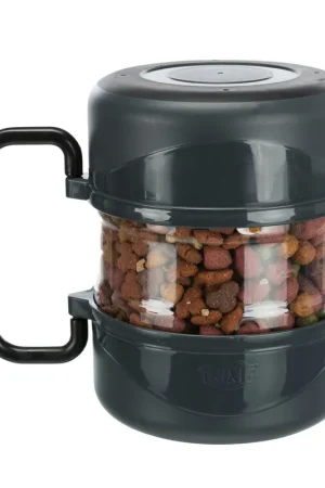 Veilige Betaling TRIXIE Reisset Donkergrijs 2 ltr/2 x 0,75 ltr