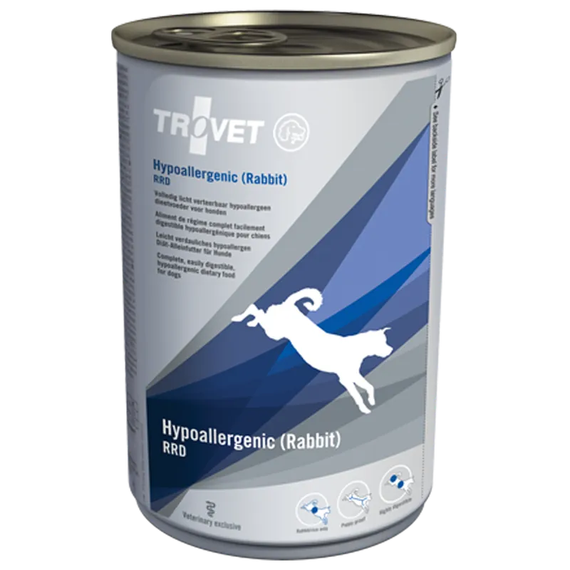Betaalbaar Trovet Hondenvoer Hypoallergenic Rabbit RRD 400 gr