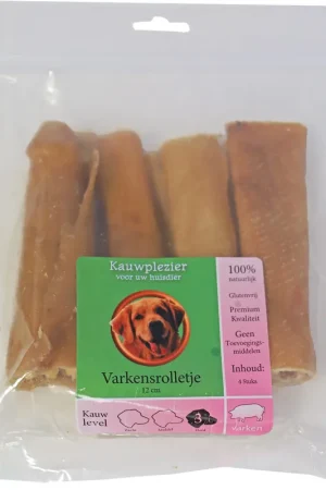 Varkensrolletjes 12 cm 4 st Populair