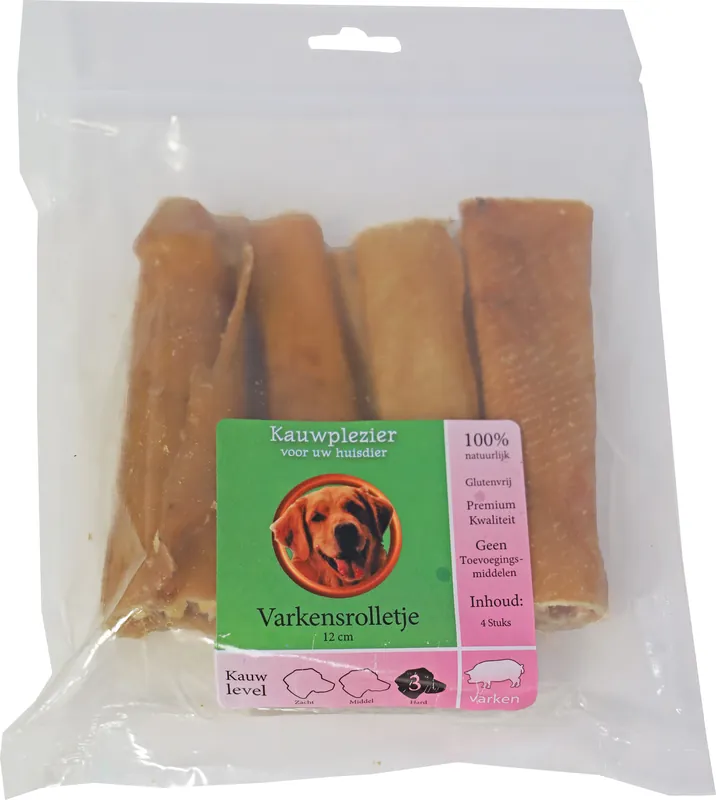 Varkensrolletjes 12 cm 4 st Populair