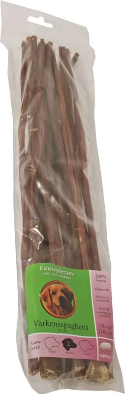 Varkensspaghetti 35 cm 120 gr Goedkoop