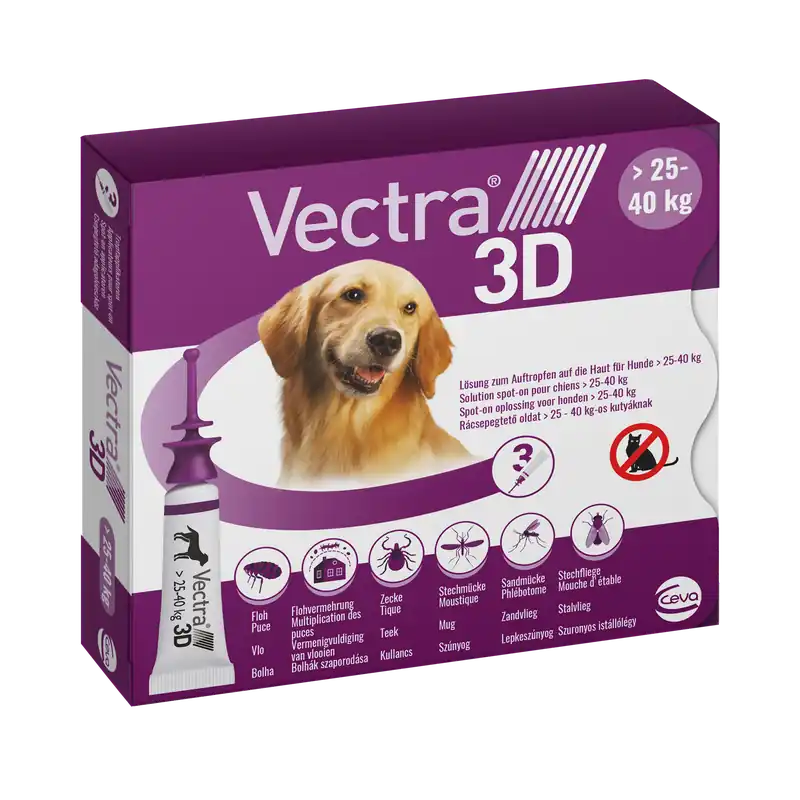 Fabrieksprijs Vectra 3D L 25 - 40 kg 3 Pipetten