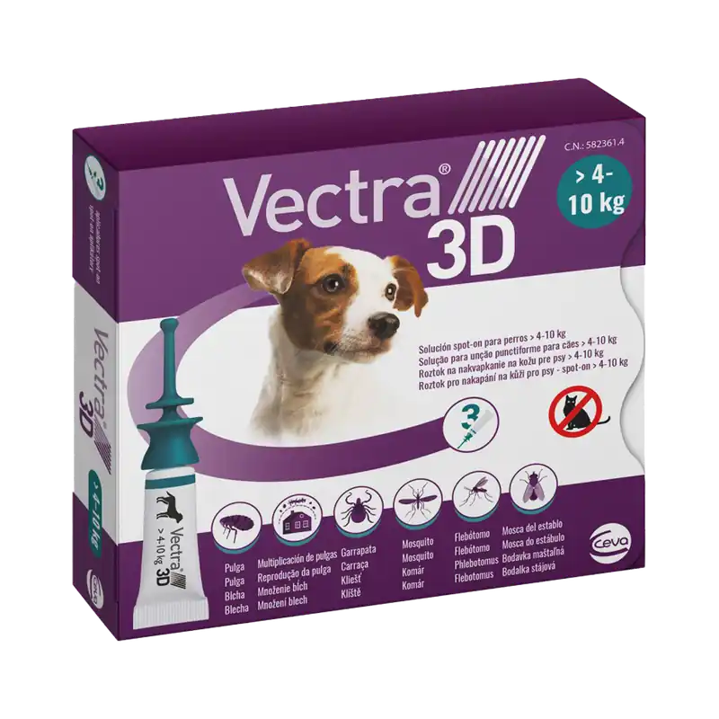 Vectra 3D S 4 - 10 kg 3 Pipetten Lage Kosten