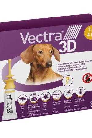 Vectra 3D XS 1,5 - 4 kg 3 Pipetten Uitverkoop