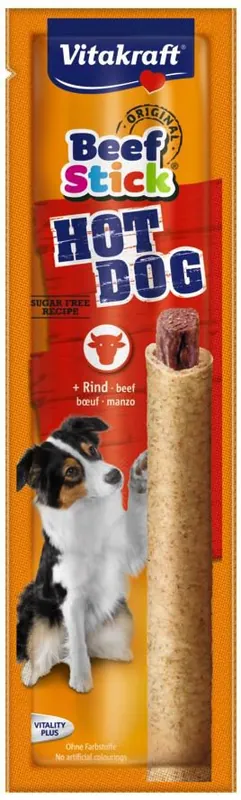 Vitakraft Beef Stick Hot Dog 30 gr Aanbieding