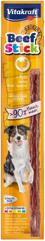 Meest Verkocht Vitakraft Beef Stick Original Kalkoen 12 gr