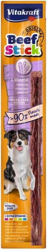 Laatste Versie Vitakraft Beef Stick Original plus Mineralen 12 gr