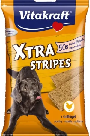 Vitakraft Xtra Stripes kip 200 gr Shop Nu