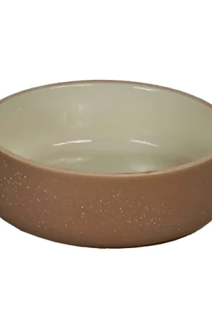 Voer- en Drinkbak Sandstone Mat 13 cm Snelle Levering