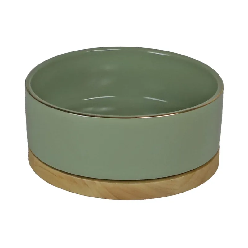 Speciale Aanbieding Voer- en Drinkbak Zeegroen 16 cm