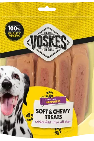 Koop Vandaag Voskes Kipfilet Strips met Eend 400 gr