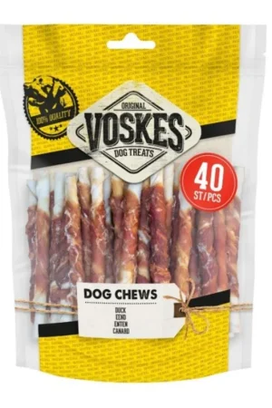 Favoriet Voskes Rawhide met Eend Twist 40 st