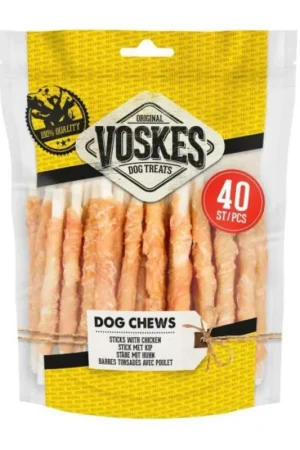 Goedkoop Voskes Rawhide met kip Twist 40 st