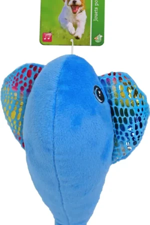 Walvis met Piep Blauw/Glitter 17 cm Aanbieding