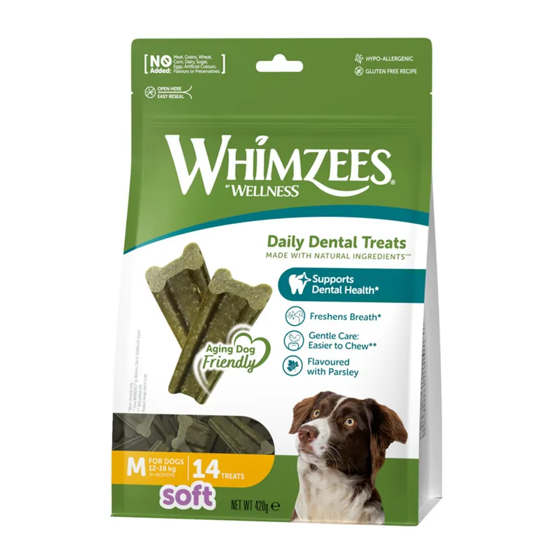 WHIMZEES Soft M 14 st Voordeelprijs