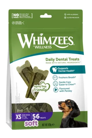 WHIMZEES Soft XS 56 st Direct Verzonden