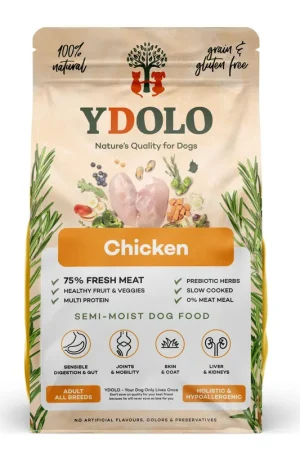 Express Levering YDOLO Hondenvoer Healthy & Fresh Chicken 10 kg
