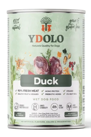 Koop Vandaag YDOLO Hondenvoer Healthy & Pure Duck 400 gr