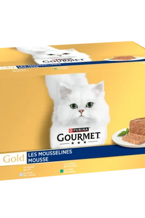 Weekendaanbieding Gourmet Gold Kip, Tonijn, Kalkoen & Konijn 48 x 85 gr