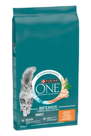 Purina One Kattenvoer Adult Kip & Tarwe 7,5 kg Voordeelprijs