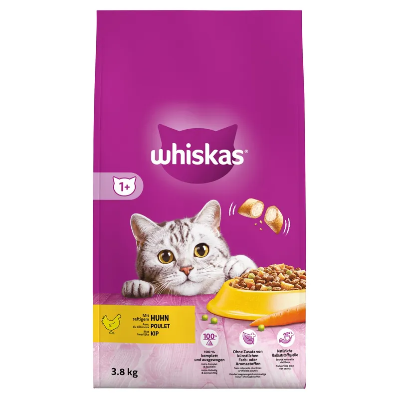Whiskas Kattenvoer Adult Kip 3,8 kg Dagaanbieding