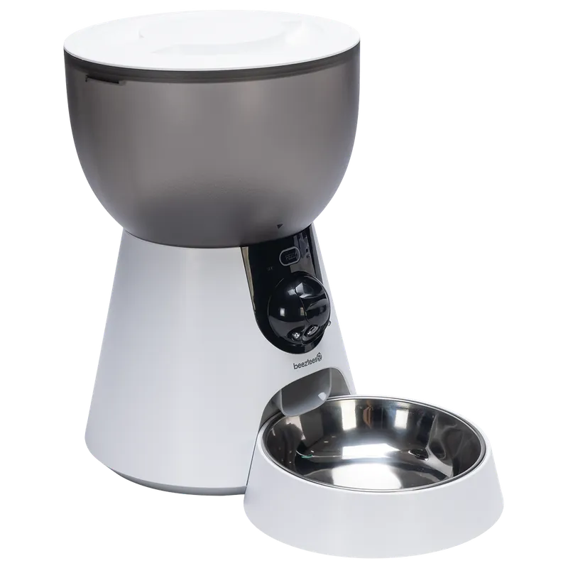 Alleen Vandaag Beeztees Smart Voerbak Cam Wit 4 ltr