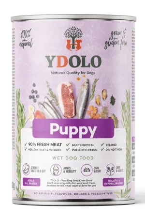 YDOLO Hondenvoer Healthy & Pure Puppy 400 gr Laatste Kans