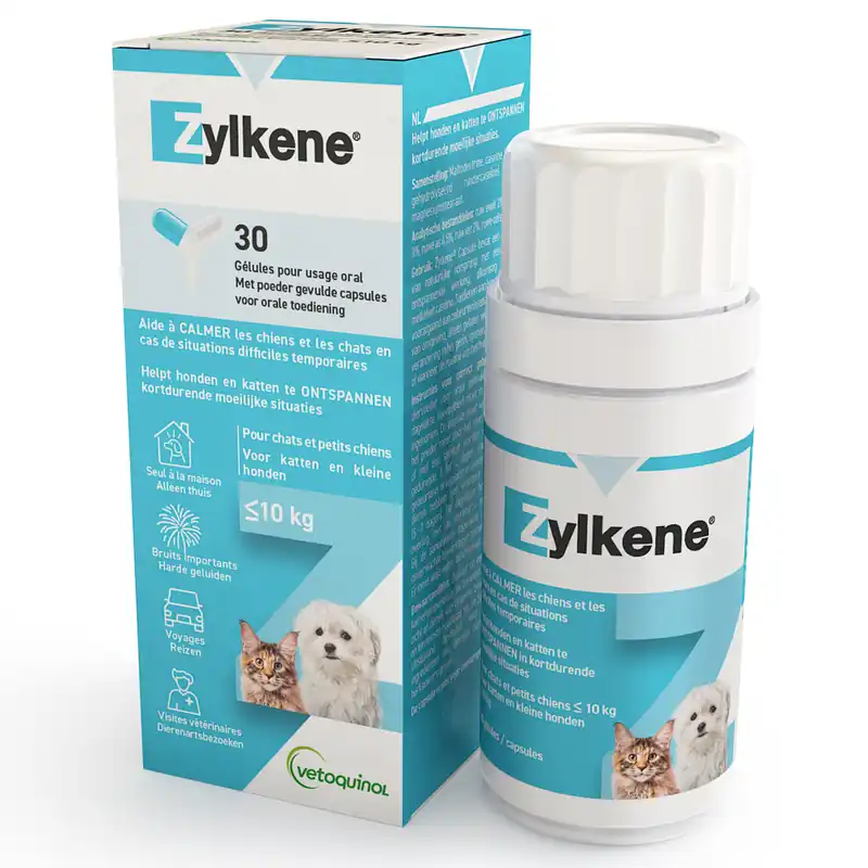 Zylkene Anti Stress 1 - 10 kg 30 tabl Bestel Nu