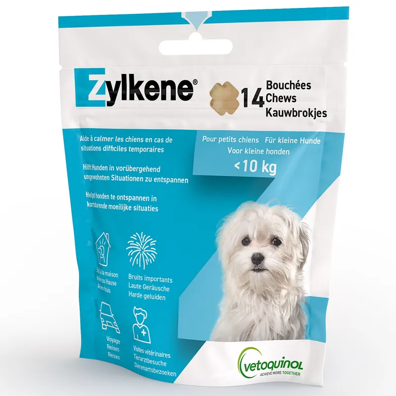 Zylkene Chews Anti Stress 1 - 10 kg 14 st Gecertificeerd