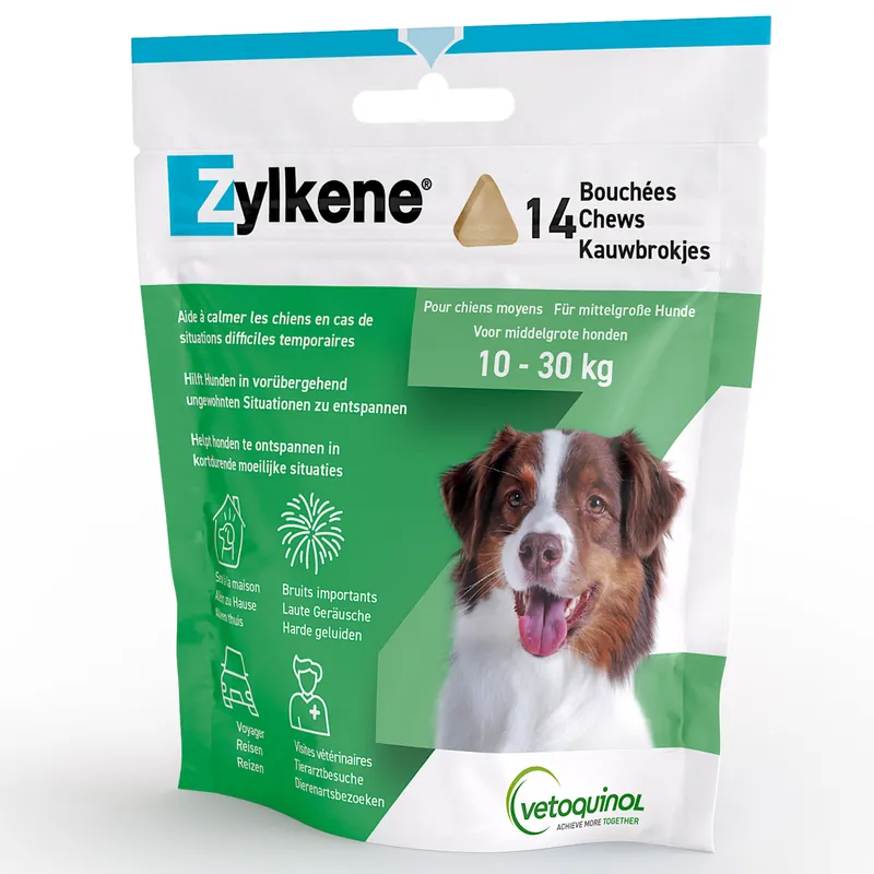 Zylkene Chews Anti Stress 10 -30 kg 14 st Speciale Aanbieding