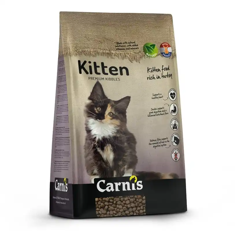 Carnis kattenvoer Kitten 1 kg Beperkt Aanbod