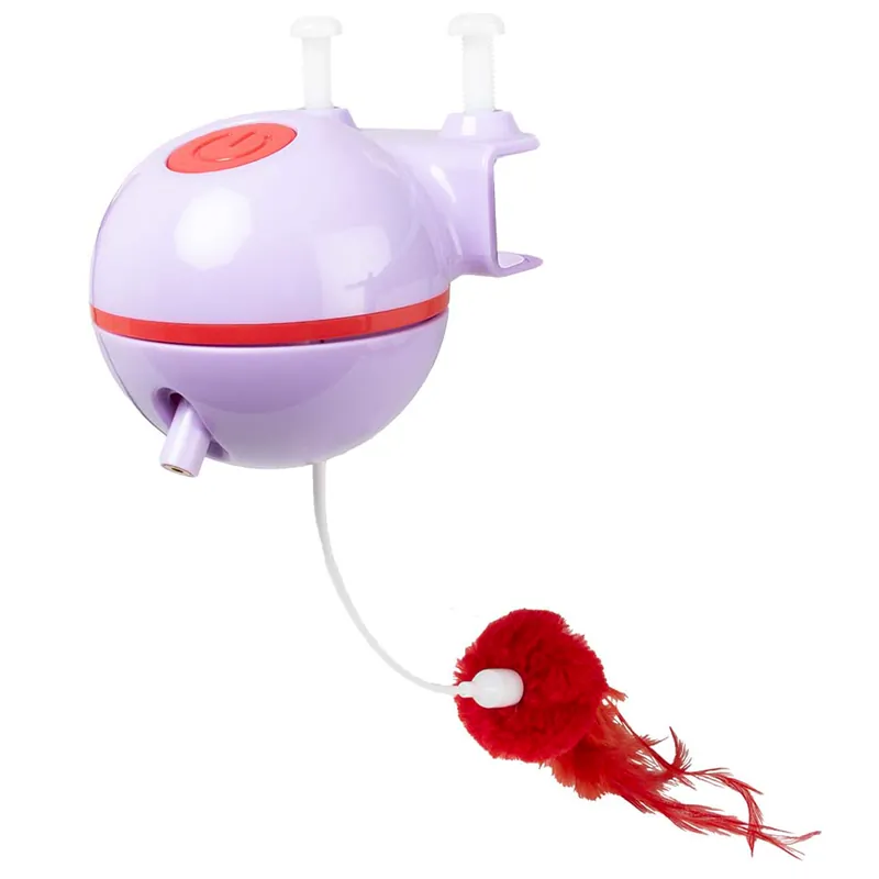 Koopje Coockoo Kattenspeelgoed Reckless Roxy Lila/Rood