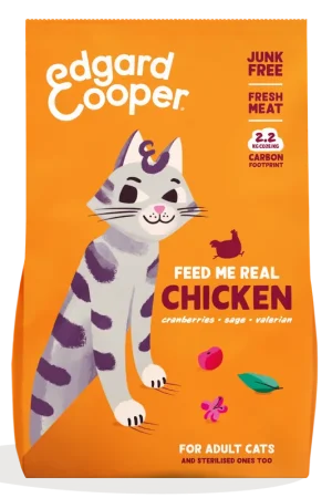 Edgard & Cooper kattenvoer Adult Kip 4 kg Beste Prijs