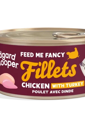 Edgard & Cooper Kattenvoer Kip en Kalkoen Filets 70 gr Speciale Aanbieding