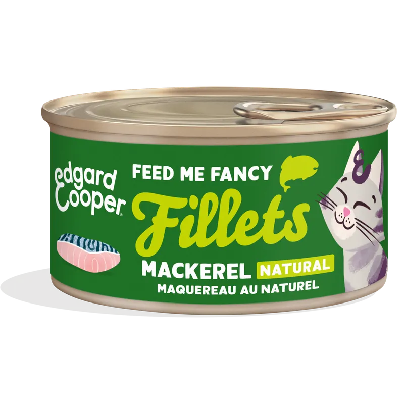 Edgard & Cooper Kattenvoer Makreel Filets 70 gr Betrouwbaar