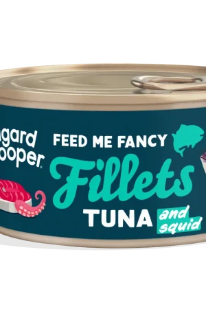 Edgard & Cooper kattenvoer Tonijn en Inktvis Filets 70 gr Actieprijs