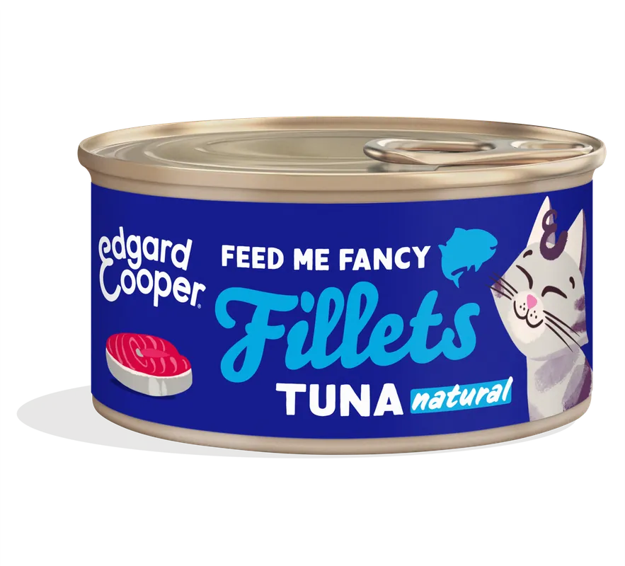 Weekendaanbieding Edgard & Cooper kattenvoer Tonijn Filets 70 gr