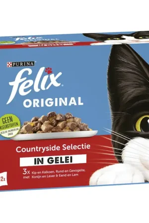 Felix Original Countryside Selectie in gelei 12 x 85 gr Uitverkoop