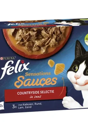 Flitsaanbieding Felix Sensations Sauces Countryside Selectie in saus 12 x 85 gr