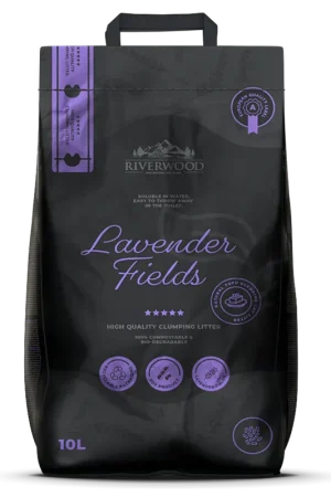 Premium Riverwood Kattenbakvulling Tofu Lavender Fields 10 ltr