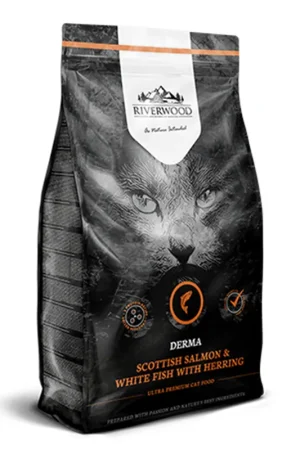 Riverwood kattenvoer Derma Scottish Salmon & White Fish 2 kg Merkproduct