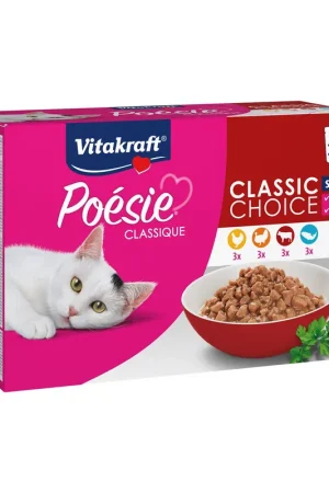 Vitakraft kattenvoer Poésie Classique Sauce MSC 12 x 85 gr Veilige Betaling