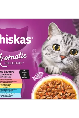 Favoriet Whiskas Kattenvoer Aromatic Selection Fusions 12 x 85 gr