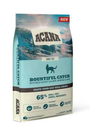 Korting Acana kattenvoer Bountiful Catch 4,5 kg