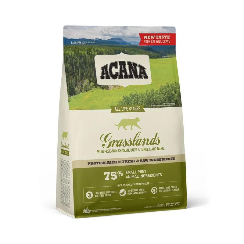 Beperkt Aanbod Acana kattenvoer Grasslands 4,5 kg
