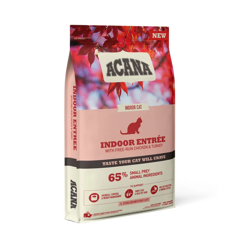 Acana kattenvoer Indoor Entree 4,5 kg Laatste Kans