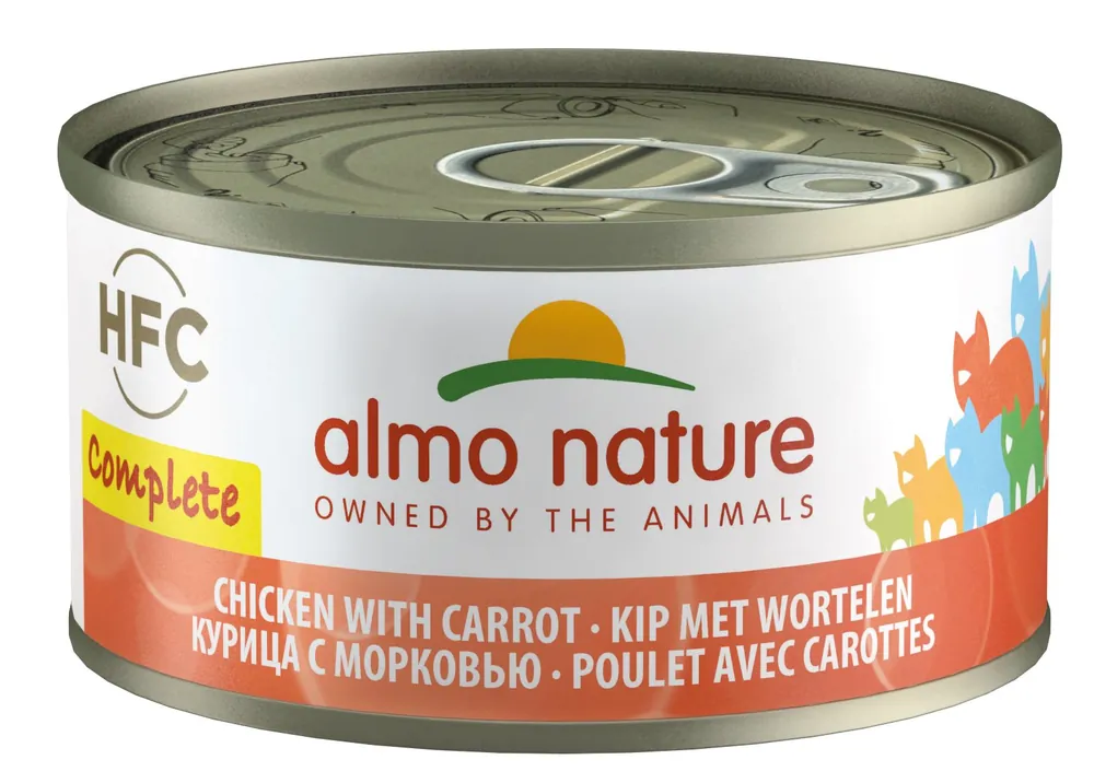 Beperkt Aanbod Almo Nature HFC Complete kip en wortel 70 gr