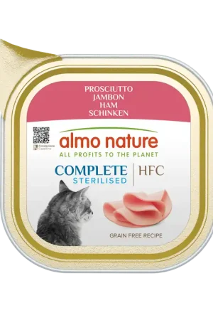 Snelle Levering Almo Nature HFC Sterilised Ham 17 x 85 gr