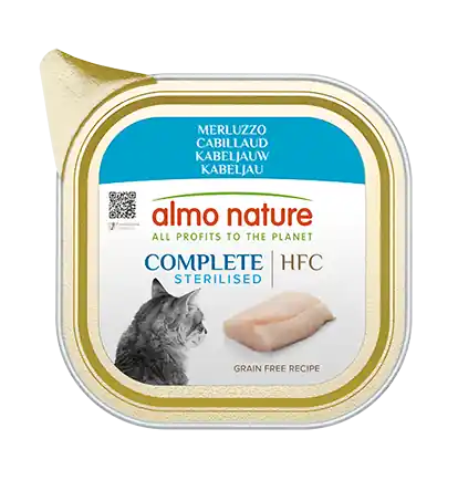 Almo Nature HFC Sterilised Kabeljauw 17 x 85 gr Goedkoop