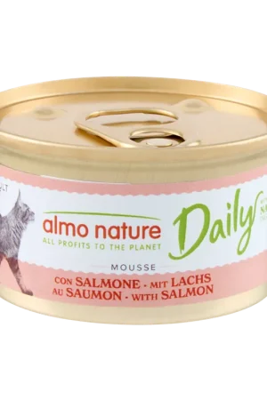 Almo Nature Kattenvoer Daily Mousse Zalm 85 gr Flitsaanbieding